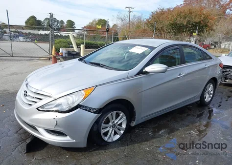 2013 Hyundai Sonata Gls из США, поврежденный, VIN 5NPEB4AC4DH751479